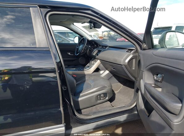 SALVP2RX0KH345040 2019 LAND ROVER RANGE ROVER EVOQUE Black Front interior view