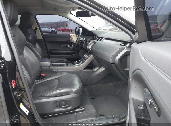 SALVP2RX1JH271142 2018 LAND ROVER RANGE ROVER EVOQUE Black Սալոնի դիմացի տեսք