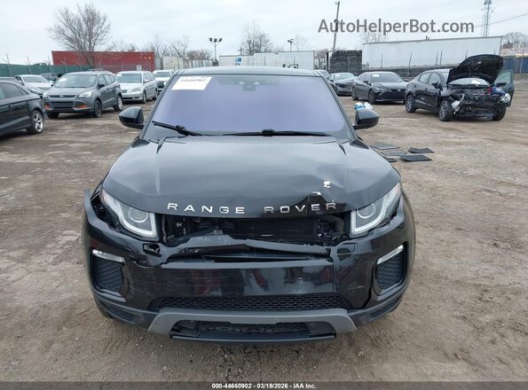 SALVP2RX1JH271142 2018 LAND ROVER RANGE ROVER EVOQUE Black Սարքավորումների վահանակի տեսք