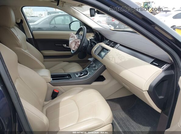 SALVP2RX1JH296980 2018 LAND ROVER RANGE ROVER EVOQUE Blue წინა სალონის ხედი