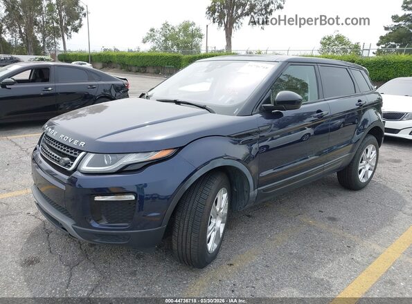 SALVP2RX1JH296980 2018 LAND ROVER RANGE ROVER EVOQUE Blue წინა მარცხენა ხედი სამი მეოთხედიდან