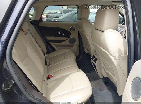 SALVP2RX1JH296980 2018 LAND ROVER RANGE ROVER EVOQUE Blue VIN კოდის სტიკერის ხედი