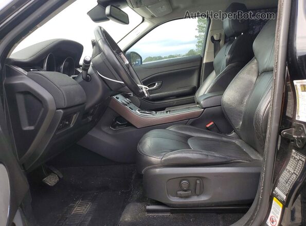 SALVP2RX1KH341143 2019 LAND ROVER RANGE Black Widok wnętrza z przodu