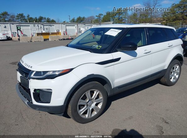 SALVP2RX2JH286636 2018 LAND ROVER RANGE ROVER EVOQUE White Vista tres cuartos delantera izquierda