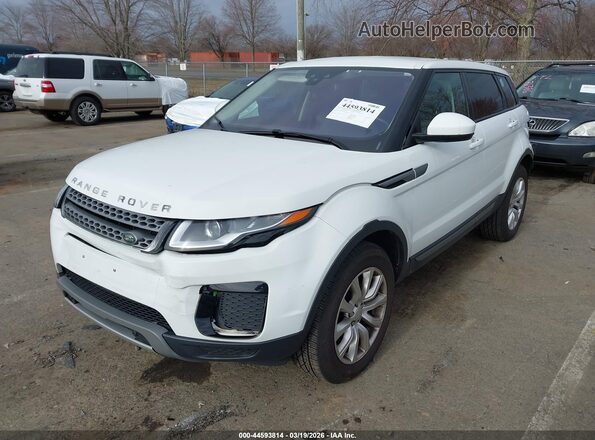 SALVP2RX3JH292297 2018 LAND ROVER RANGE ROVER EVOQUE Белый Передняя левая четверть
