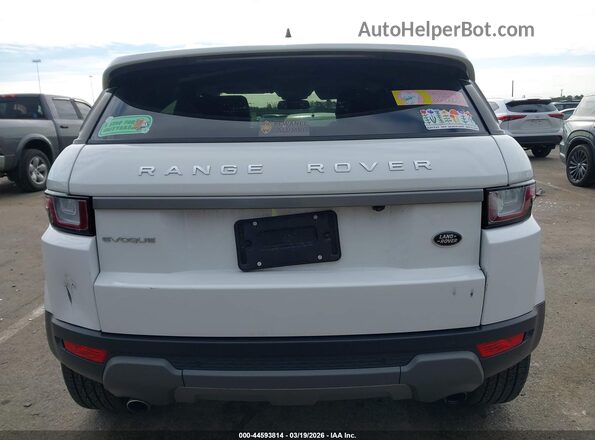 SALVP2RX3JH292297 2018 LAND ROVER RANGE ROVER EVOQUE Белый 