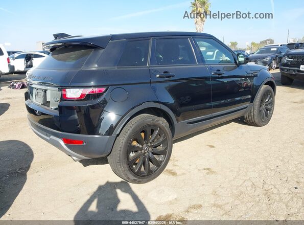 SALVP2RX4JH289182 2018 LAND ROVER RANGE ROVER EVOQUE Black Rear right
