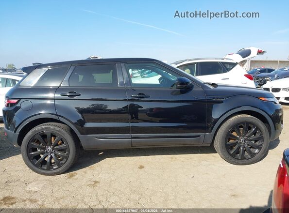 SALVP2RX4JH289182 2018 LAND ROVER RANGE ROVER EVOQUE Black Rear interior view