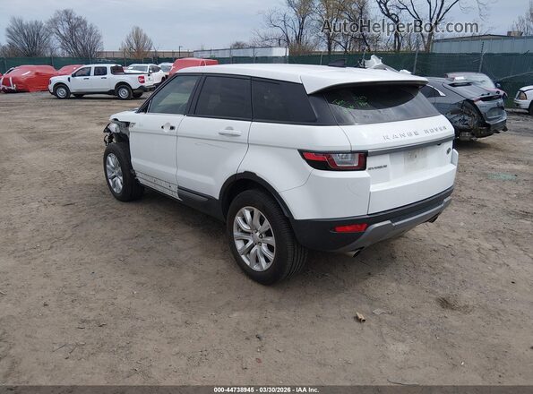 SALVP2RX4JH292583 2018 LAND ROVER RANGE ROVER EVOQUE White Tył lewy