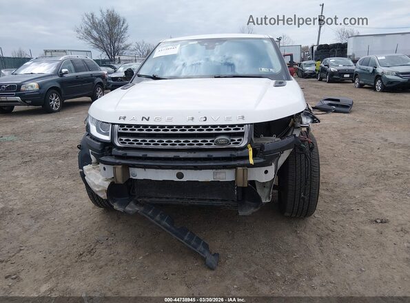SALVP2RX4JH292583 2018 LAND ROVER RANGE ROVER EVOQUE White Widok zestawu wskaźników