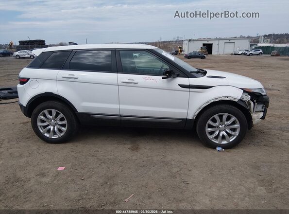 SALVP2RX4JH292583 2018 LAND ROVER RANGE ROVER EVOQUE White Widok wnętrza z tyłu