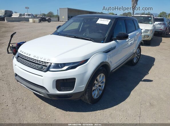 SALVP2RX8KH329104 2019 LAND ROVER RANGE ROVER EVOQUE White Առջևի ձախ երեք քառորդ տեսարան