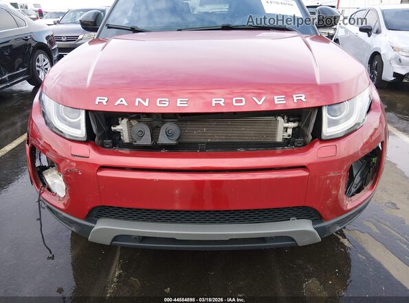 SALVP2RX9JH320958 2018 LAND ROVER RANGE ROVER EVOQUE Red Front view