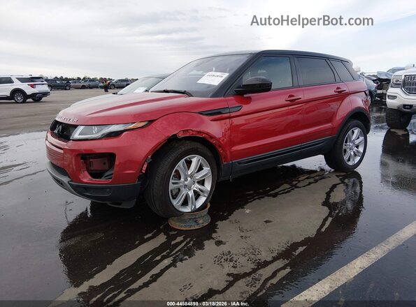 SALVP2RX9JH320958 2018 LAND ROVER RANGE ROVER EVOQUE Red Front left