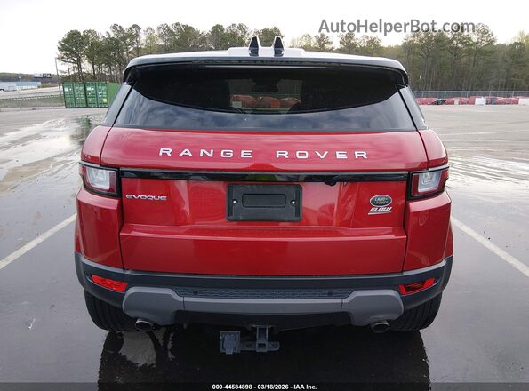 SALVP2RX9JH320958 2018 LAND ROVER RANGE ROVER EVOQUE Red 