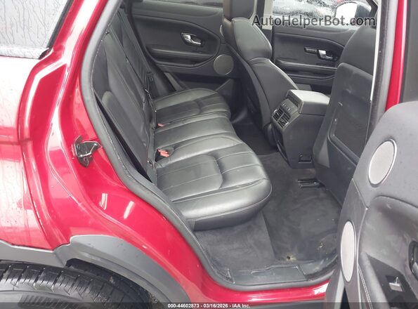 SALVP2RX9KH341116 2019 LAND ROVER RANGE ROVER EVOQUE Red VIN կոդի պիտակի տեսք