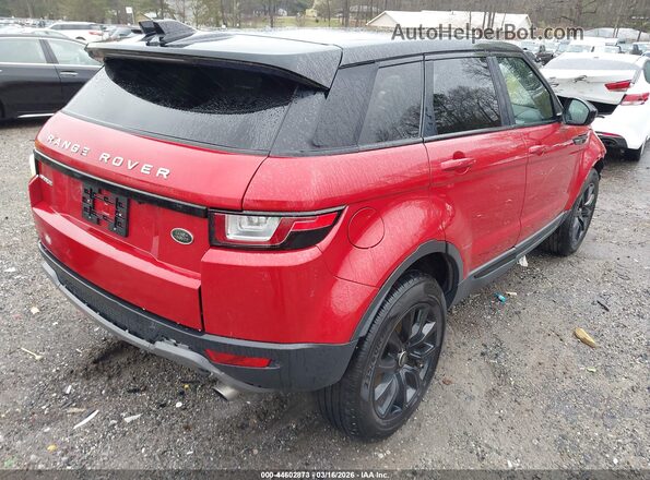 SALVP2RX9KH341116 2019 LAND ROVER RANGE ROVER EVOQUE Red Հետևի աջ