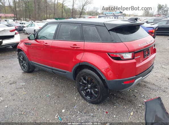 SALVP2RX9KH341116 2019 LAND ROVER RANGE ROVER EVOQUE Red Հետևի ձախ