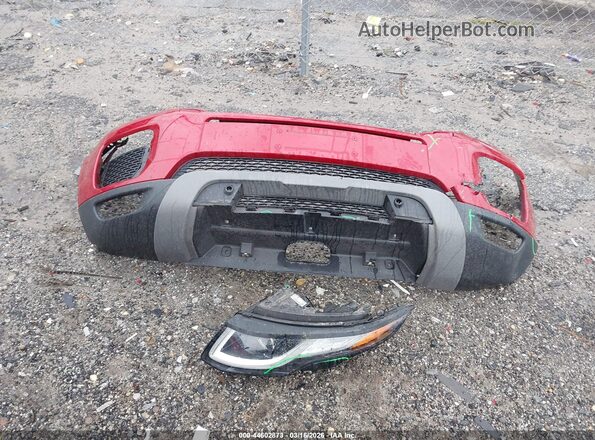SALVP2RX9KH341116 2019 LAND ROVER RANGE ROVER EVOQUE Red Սարքավորումների վահանակի տեսք