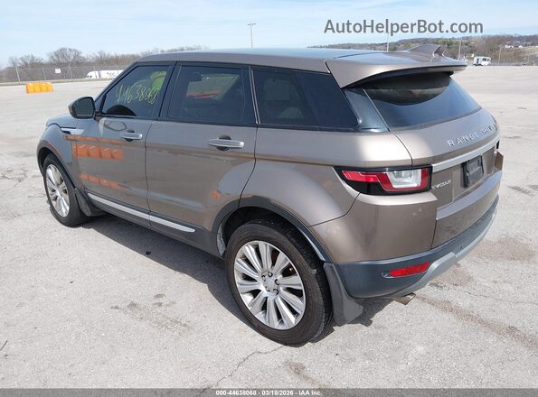 SALVR2BG2GH148804 2016 LAND ROVER RANGE ROVER EVOQUE Brown Հետևի ձախ