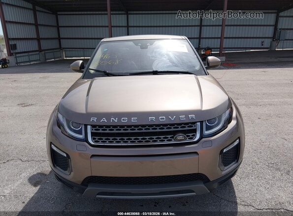 SALVR2BG2GH148804 2016 LAND ROVER RANGE ROVER EVOQUE Brown Առջևի վահանակի տեսք