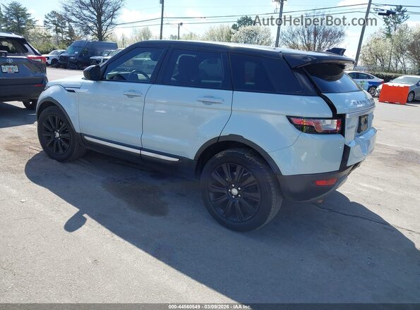 SALVR2BG6HH195349 2017 LAND ROVER RANGE ROVER EVOQUE Light Blue Trasero izquierdo
