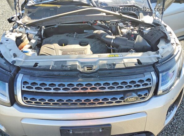SALVR2BG9HH195832 2017 LAND ROVER RANGE Silver Вид підкапотного простору