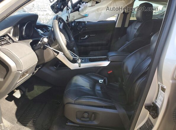 SALVR2BG9HH195832 2017 LAND ROVER RANGE Silver Вид салону спереду