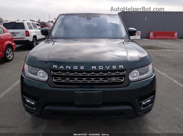 SALWG2FK1HA669578 2017 LAND ROVER RANGE ROVER SPORT Green Front view