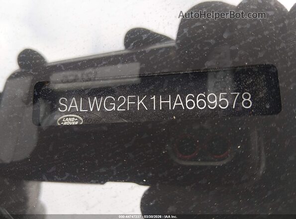 SALWG2FK1HA669578 2017 LAND ROVER RANGE ROVER SPORT Green Engine compartment view
