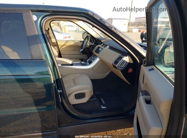 SALWG2KF6GA665890 2016 LAND ROVER RANGE ROVER SPORT Green Вид салону спереду