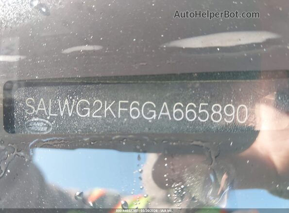 SALWG2KF6GA665890 2016 LAND ROVER RANGE ROVER SPORT Green 