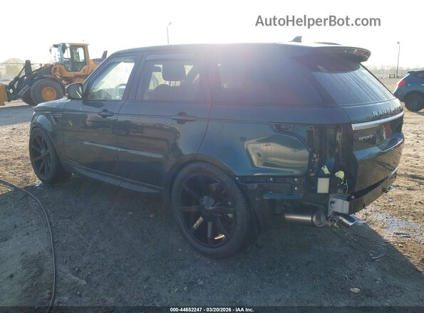 SALWG2KF6GA665890 2016 LAND ROVER RANGE ROVER SPORT Green Задня ліва чверть