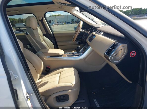 SALWG2PF2GA656709 2016 LAND ROVER RANGE ROVER SPORT White Вид салону спереду