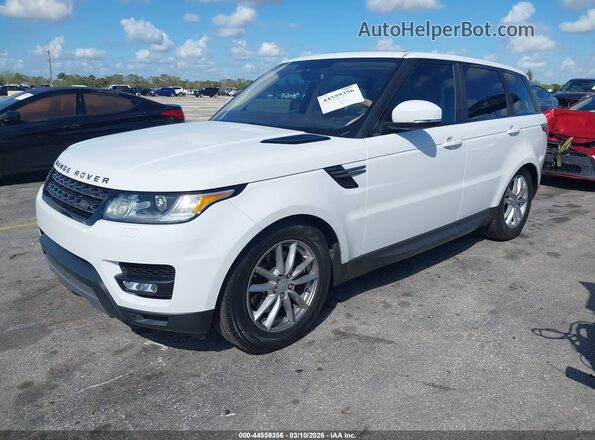 SALWG2PF2GA656709 2016 LAND ROVER RANGE ROVER SPORT White Передня ліва чверть