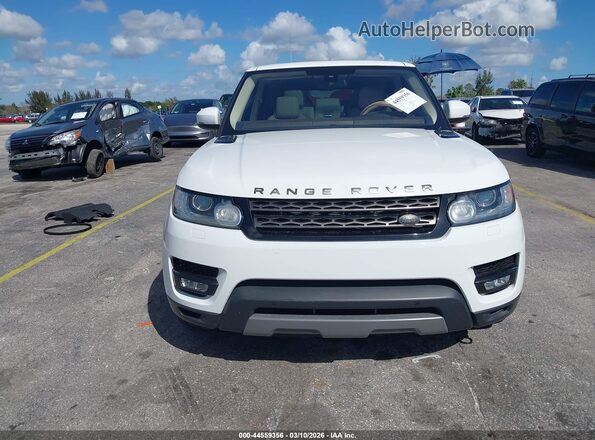 SALWG2PF2GA656709 2016 LAND ROVER RANGE ROVER SPORT White Вид спереду