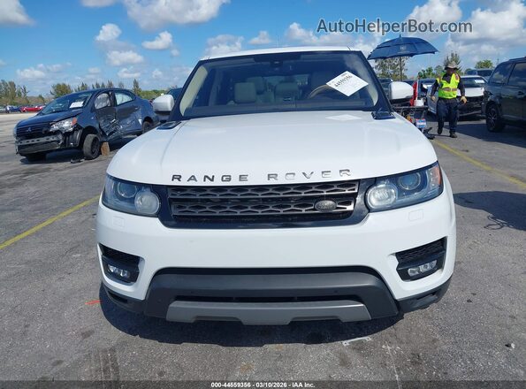 SALWG2PF2GA656709 2016 LAND ROVER RANGE ROVER SPORT White Вид задньої частини салону