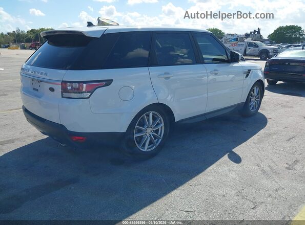 SALWG2PF2GA656709 2016 LAND ROVER RANGE ROVER SPORT White Задня права чверть