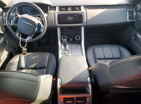 SALWG2RK9KA426944 2019 LAND ROVER RANGE Silver Առջևի վահանակի տեսք