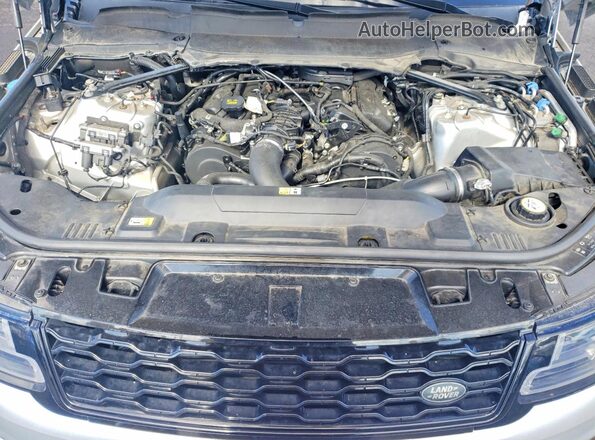 SALWG2RK9KA426944 2019 LAND ROVER RANGE Silver Շարժիչի բաժամունքի տեսք