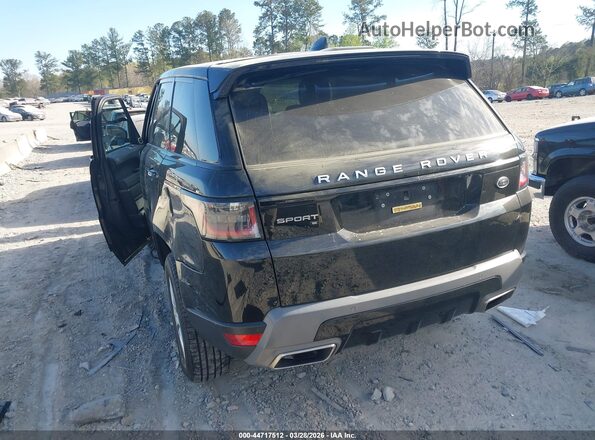 SALWG2SU8MA777102 2021 LAND ROVER RANGE ROVER SPORT Black Задня ліва чверть
