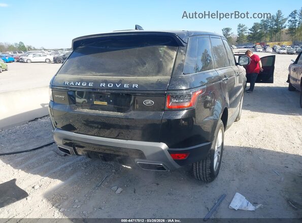 SALWG2SU8MA777102 2021 LAND ROVER RANGE ROVER SPORT Black Задня права чверть