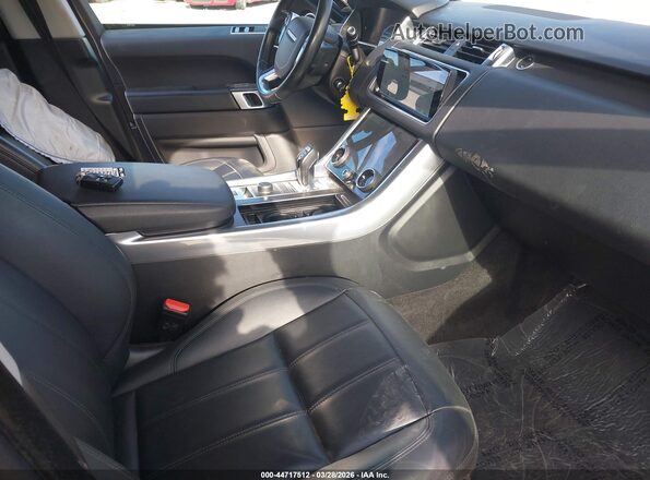 SALWG2SU8MA777102 2021 LAND ROVER RANGE ROVER SPORT Black Вид салону спереду