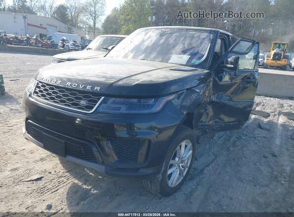 SALWG2SU8MA777102 2021 LAND ROVER RANGE ROVER SPORT Black Передня ліва чверть