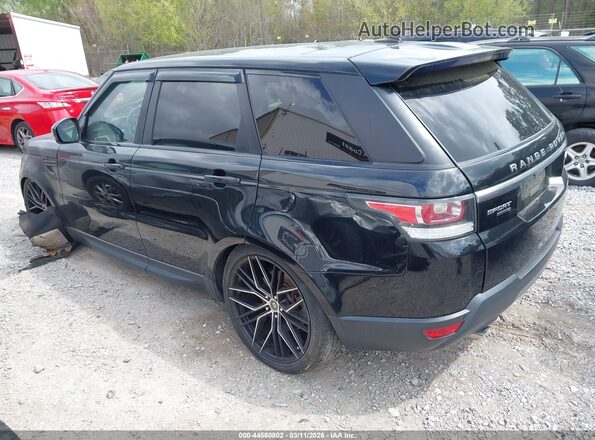 SALWG2VF1GA632159 2016 LAND ROVER RANGE ROVER SPORT Black Trasero izquierdo