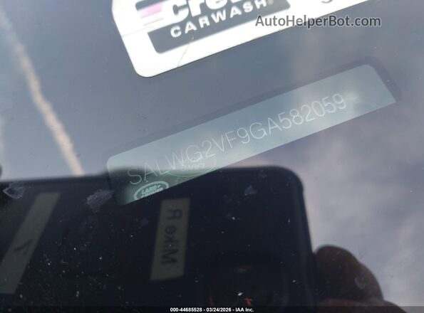 SALWG2VF9GA582059 2016 LAND ROVER RANGE ROVER SPORT Gray Widok komory silnika
