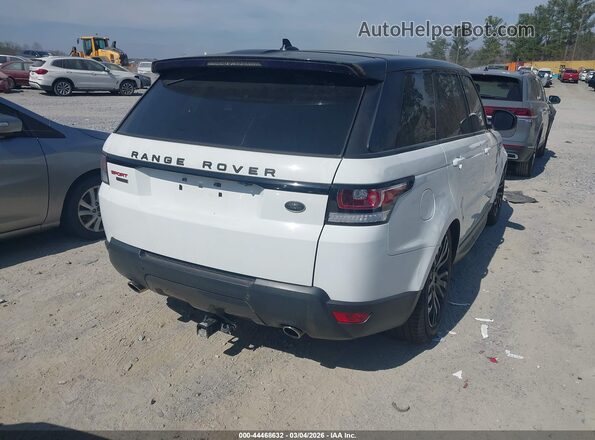 SALWR2EF2GA598453 2016 LAND ROVER RANGE ROVER SPORT White უკანა მარჯვენა