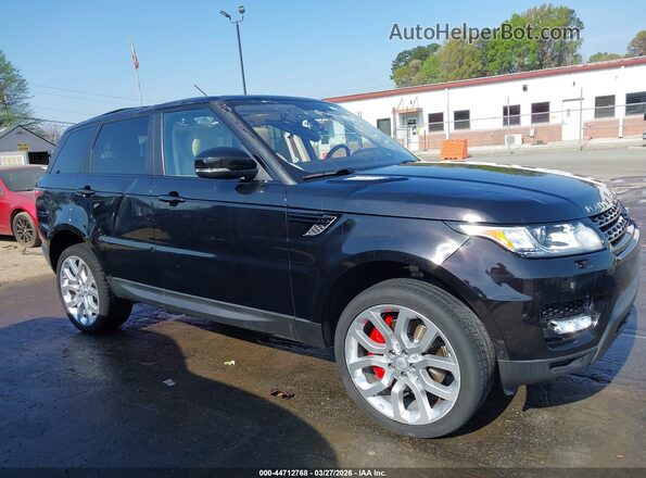 SALWR2EF6GA577492 2016 LAND ROVER RANGE ROVER SPORT Black Սալոնի հետևի տեսք