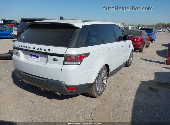 SALWR2EF7GA107004 2016 LAND ROVER RANGE ROVER SPORT White Задня права чверть