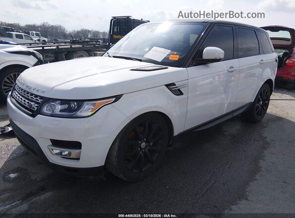 SALWR2FV6HA134508 2017 LAND ROVER RANGE ROVER SPORT White წინა მარცხენა ხედი სამი მეოთხედიდან